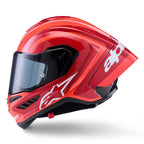 Alpinestars Supertech R10 ARIUS Motorcycle Race Helmet (Black/White/Double Red)