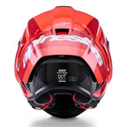 Alpinestars Supertech R10 ARIUS Motorcycle Race Helmet (Black/White/Double Red)