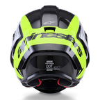 Alpinestars Supertech R10 ARIUS Motorcycle Race Helmet (Black/Silver/Yellow Fluo)