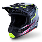 Alpinestars S-M7 BLASTER MX Helmet (Black/Gray/White/Yellow Fluo)