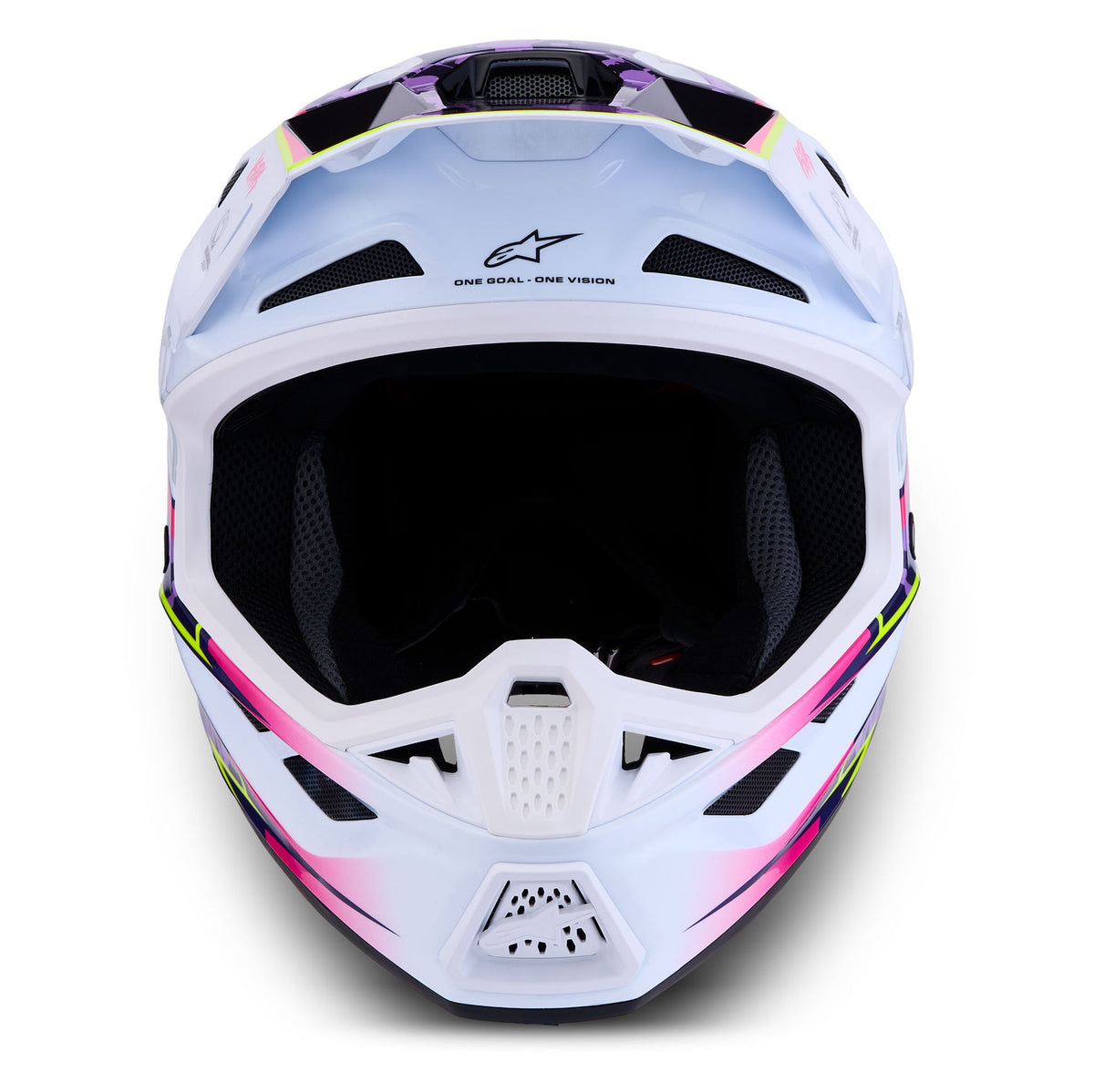 Alpinestars S-M7 BLASTER MX Helmet (Purple/Pink/White)