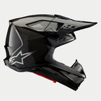 Alpinestars S-M10 MX Helmet - FAME (Black Carbon Matt & Gloss)