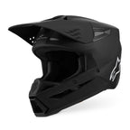 Alpinestars S-M3 SOLID MX Helmet (Matte Black)