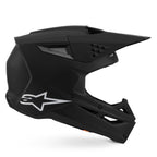 Alpinestars S-M3 SOLID MX Helmet (Matte Black)