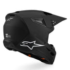Alpinestars S-M3 SOLID MX Helmet (Matte Black)