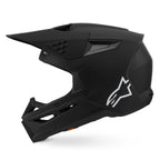 Alpinestars S-M3 SOLID MX Helmet (Matte Black)