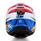 Alpinestars S-M3 FALCON MX Helmet (Red Fluo/White/Yellow Fluo)