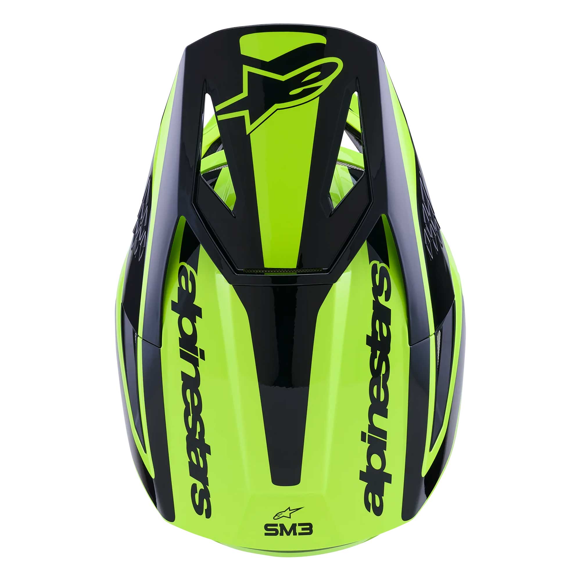 Alpinestars (MX26) MX Helmet - S-M3 HEAT (Yellow Fluo/Black Gloss)