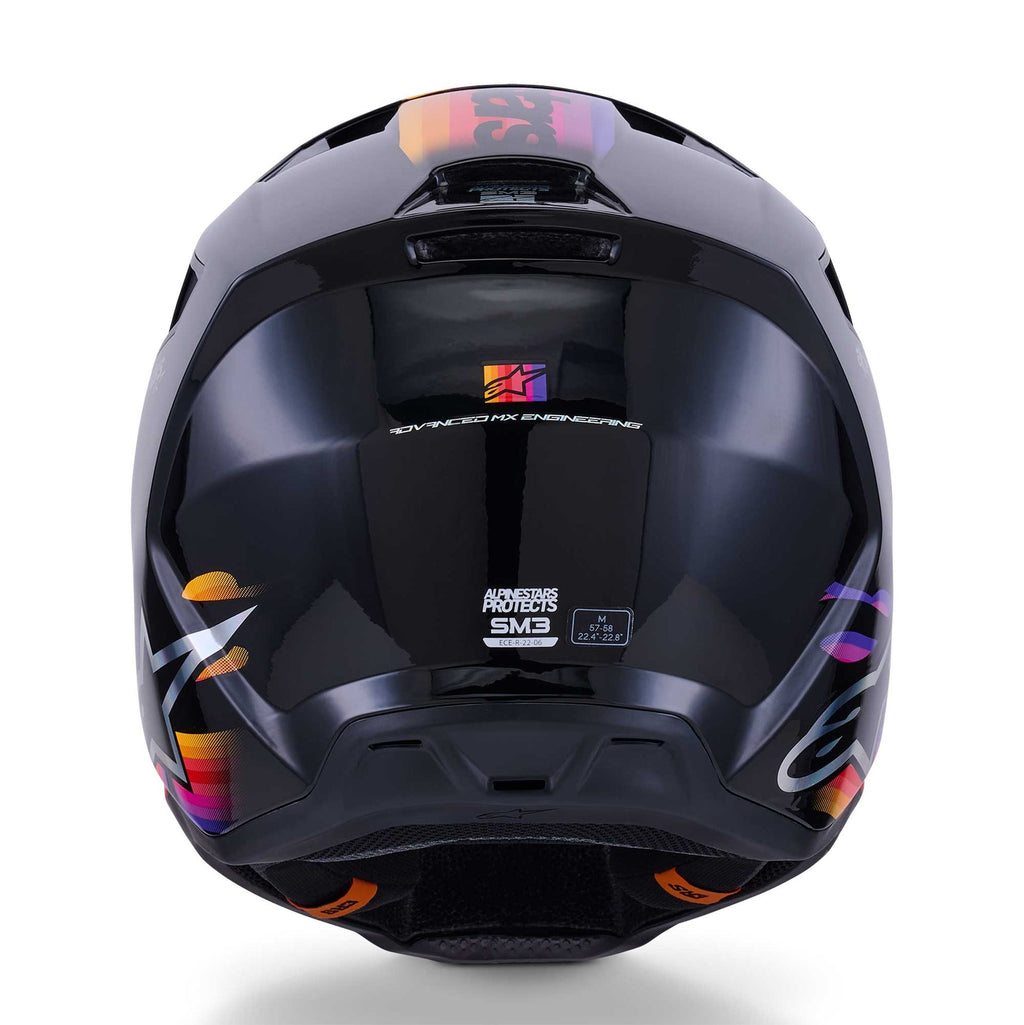 Alpinestars (SALE) MX Helmet - S-M3 FORCE (Black Gloss)