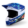 Alpinestars Youth S-M3 FALCON MX Helmet (Blue/White/Black/Yellow Fluo)