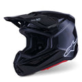 Alpinestars S-M7 SOLID MX | Enduro Helmet (Black Gloss)