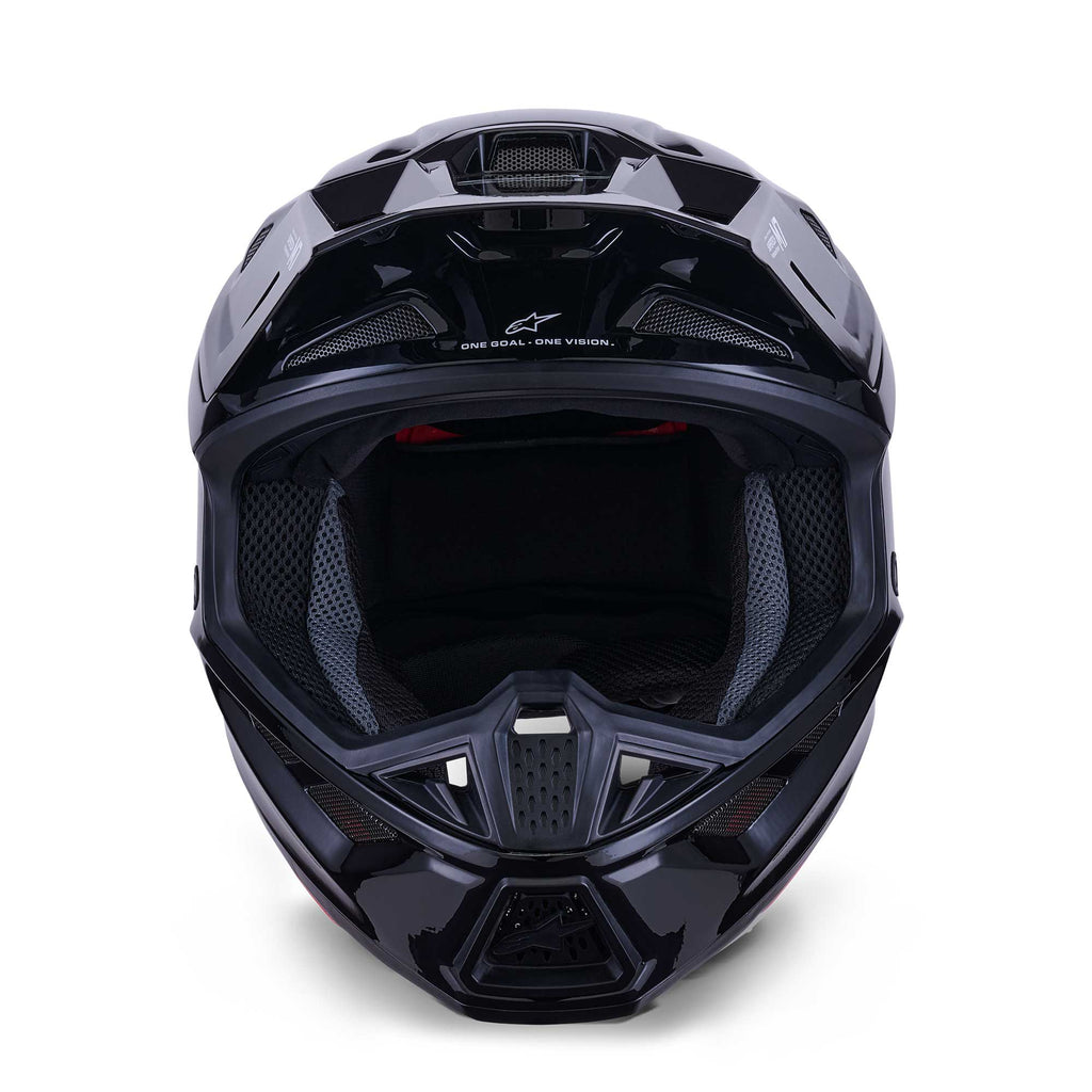 Alpinestars S-M7 SOLID MX | Enduro Helmet (Black Gloss)