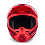 Alpinestars S-M7 CORE MX | Enduro Helmet (Red Gloss)
