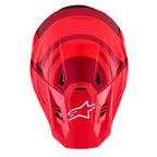 Alpinestars S-M7 CORE MX | Enduro Helmet (Red Gloss)