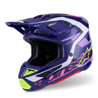 Alpinestars S-M7 DEED MX | Enduro Helmet (Purple/Pink Gloss)