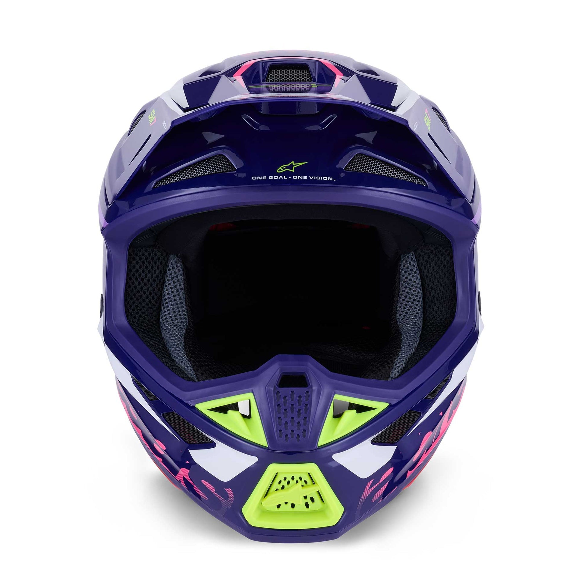 Alpinestars S-M7 DEED MX | Enduro Helmet (Purple/Pink Gloss)