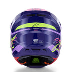 Alpinestars S-M7 DEED MX | Enduro Helmet (Purple/Pink Gloss)