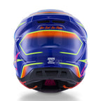 Alpinestars S-M7 CAST MX | Enduro Helmet (Blue/Pink/Yellow Fluo Gloss)