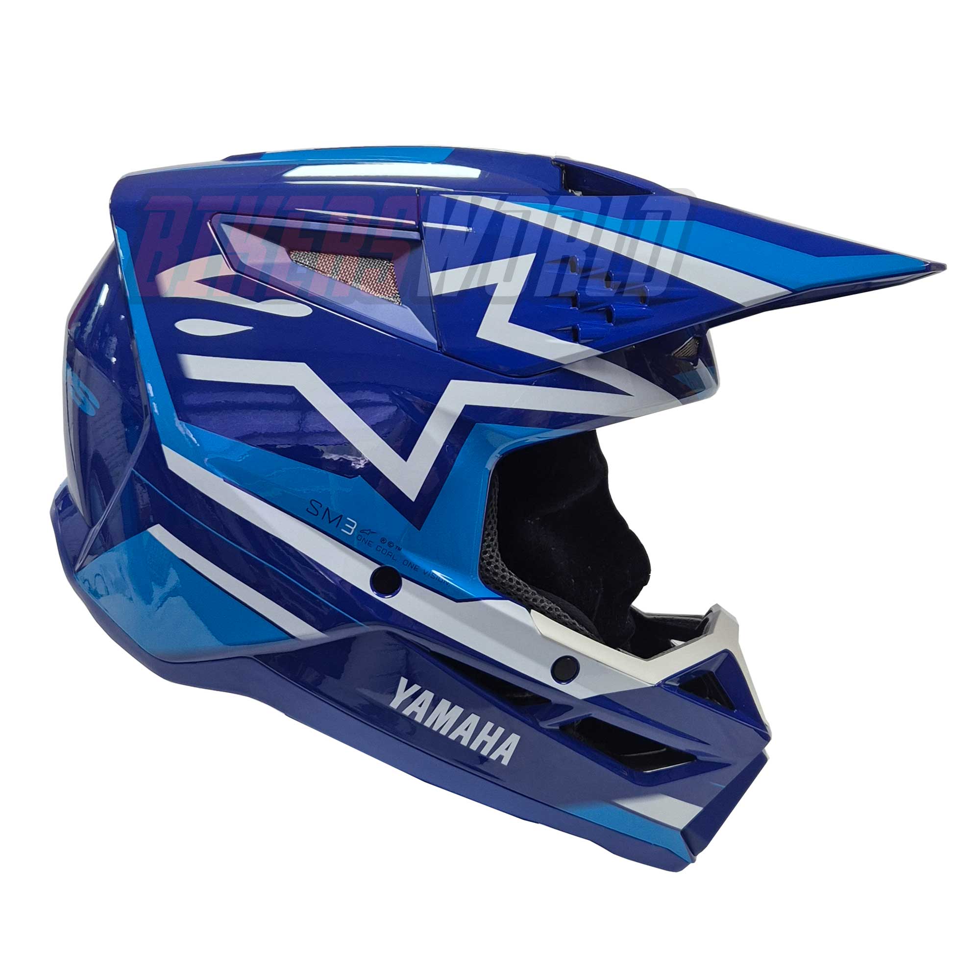 bike helmet yamaha Dirt Motorcycle Helmet, Red & White Monster Energy dusty or muddy rides Yamaha Unveils 2021 Off-Road Dirt