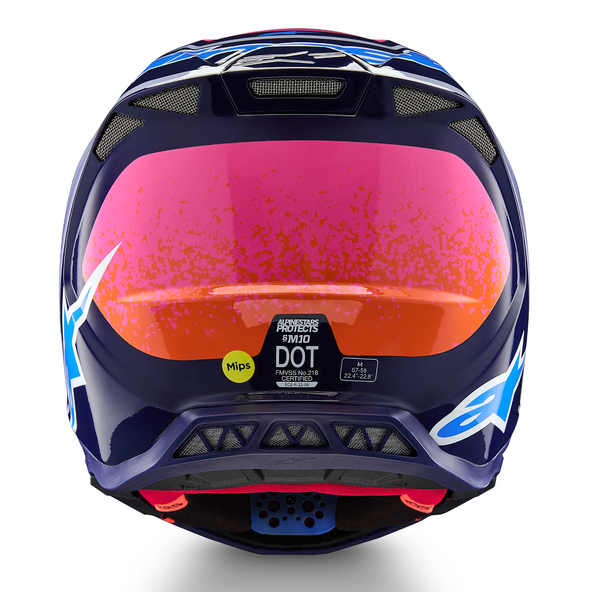 Alpinestars (Limited Edition) S-M10 MX Helmet - RECORDS (Multi)