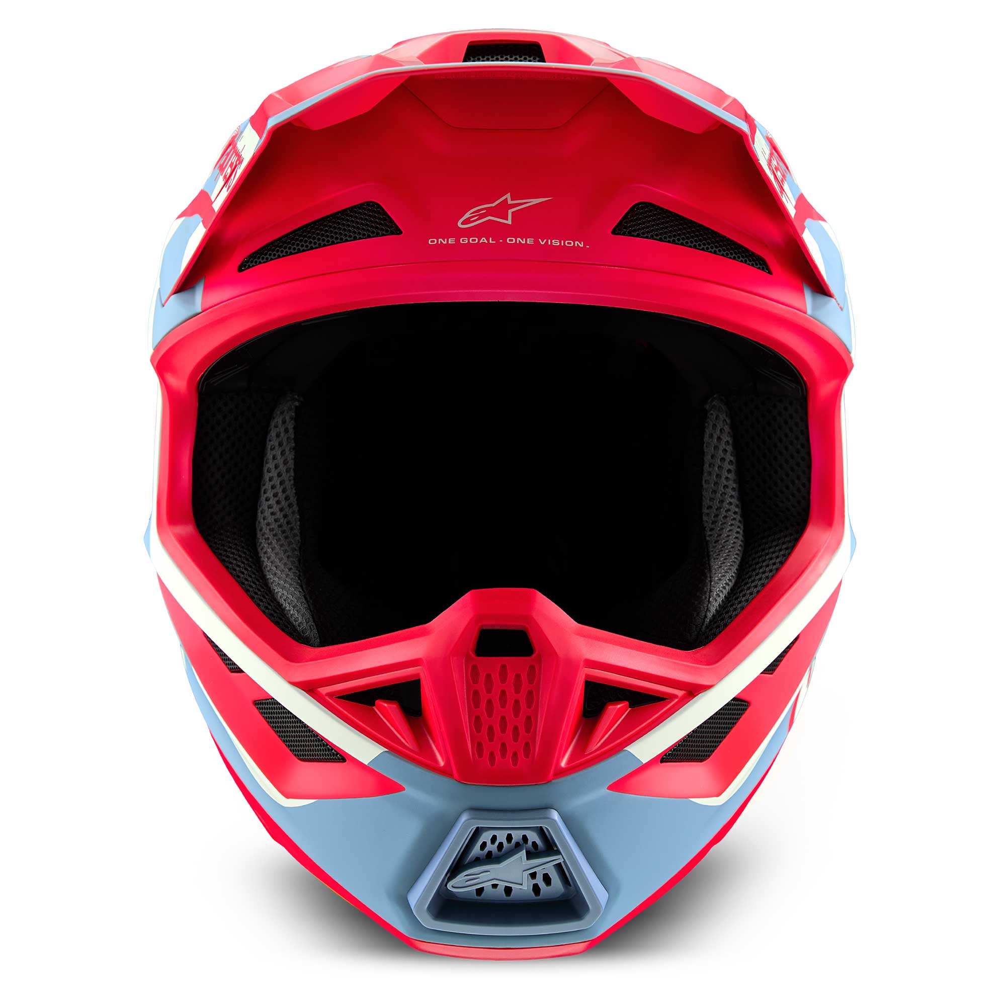 Alpinestars (Limited Edition) MX | Enduro Helmet - S-M7 BEAST (Light Grey/Hot Orange Matt)