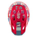 Alpinestars S-M7 BEAST Limited Edition MX | Enduro Helmet (Light Grey/Hot Orange Matt)