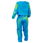 FLY Youth MX Jersey & Pant Kit Deal - F-16 (Blue/Hi-Vis) YL/Y26"