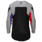 FLY MX Jersey & Pant Kit Deal - Kinetic (Grey/Black/Red) L/32"