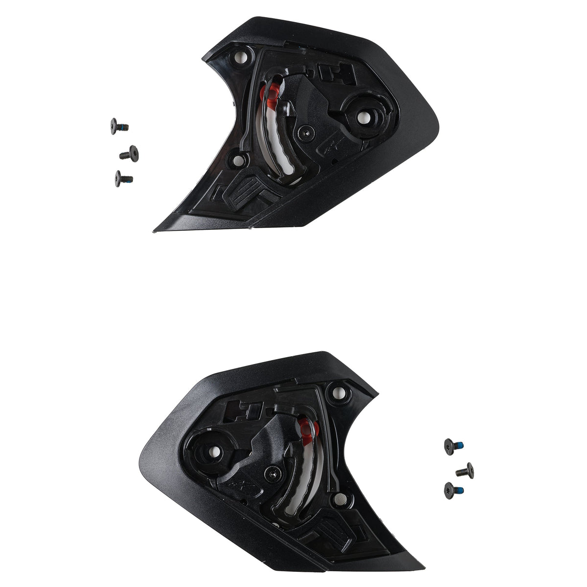 Alpinestars S-R7 Visor Mechanism Base Plates (Black)