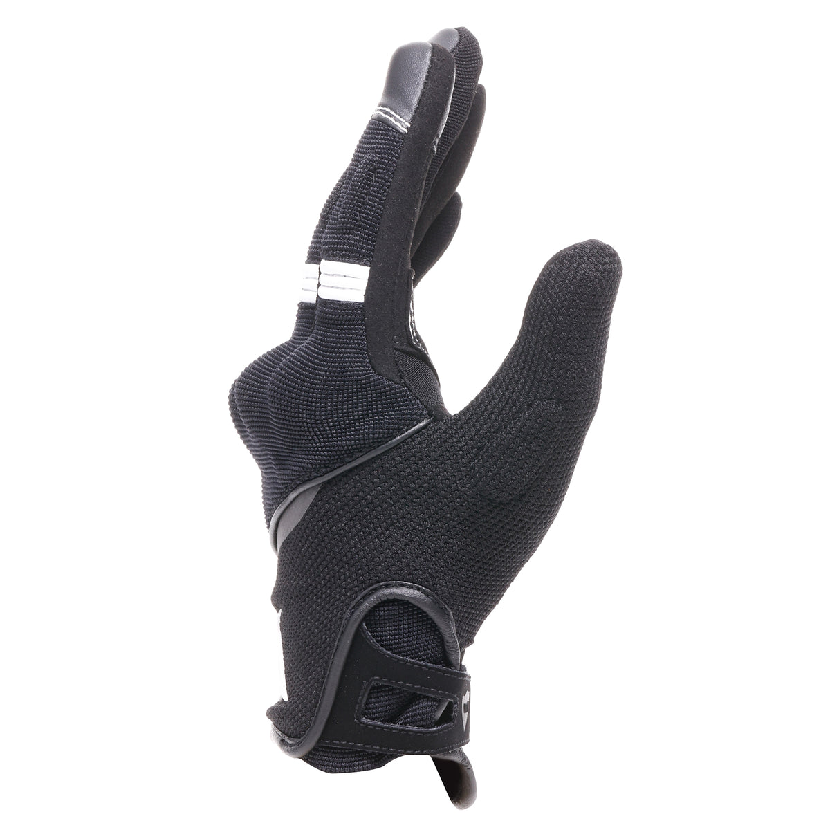 Dainese Women's Metrax Air 948 Motorcycle Short Summer Glove (Black/White)