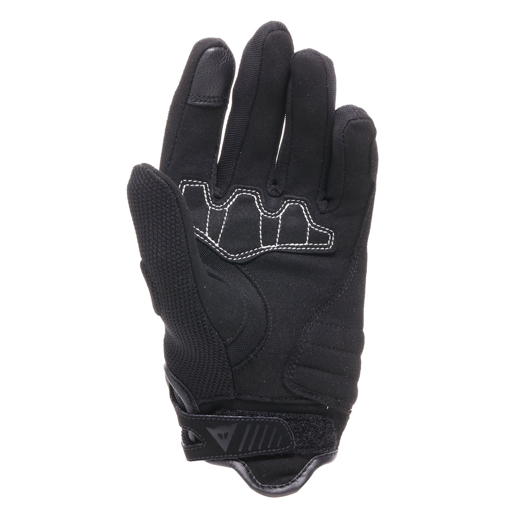 Dainese Women's Metrax Air 948 Motorcycle Short Summer Glove (Black/White)