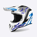 Airoh (SALE) Helmet - Aviator Ace 2 - GROUND - White/Blue