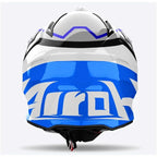 Airoh (SALE) Helmet - Aviator Ace 2 - GROUND - White/Blue