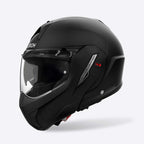 Airoh Mathisse 2 Motorcycle Touring Flip Over Helmet (Matt Black)