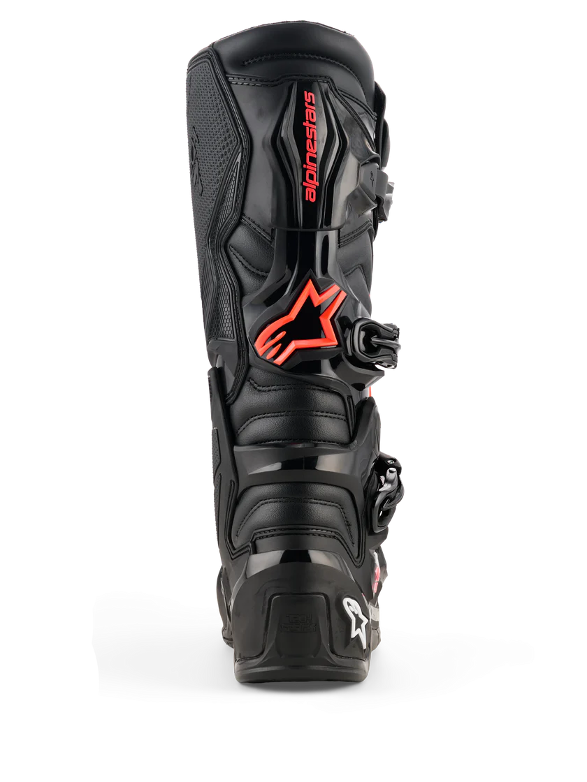 Alpinestars MX Boots - Tech 7 **NEW Model** (Black/Red Fluo)