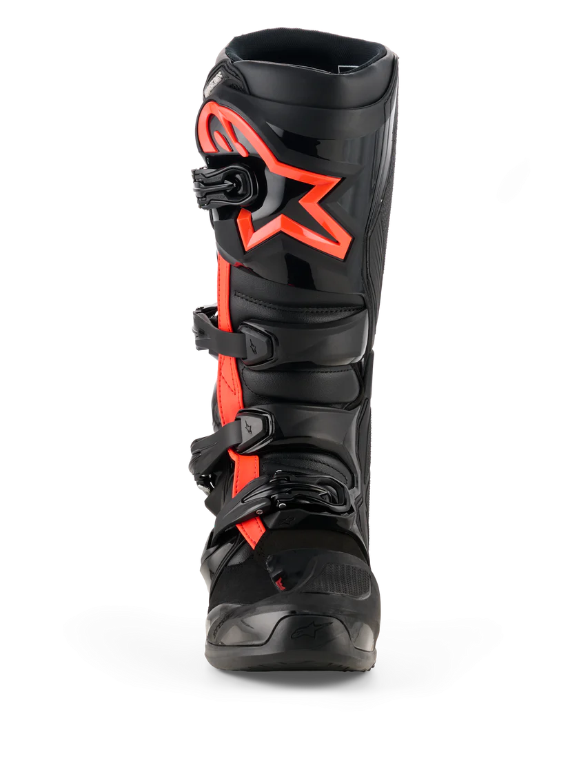 Alpinestars MX Boots - Tech 7 **NEW Model** (Black/Red Fluo)