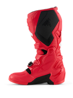 Alpinestars MX Tech 7 Boots in Red with a White Logo from the Left Side
