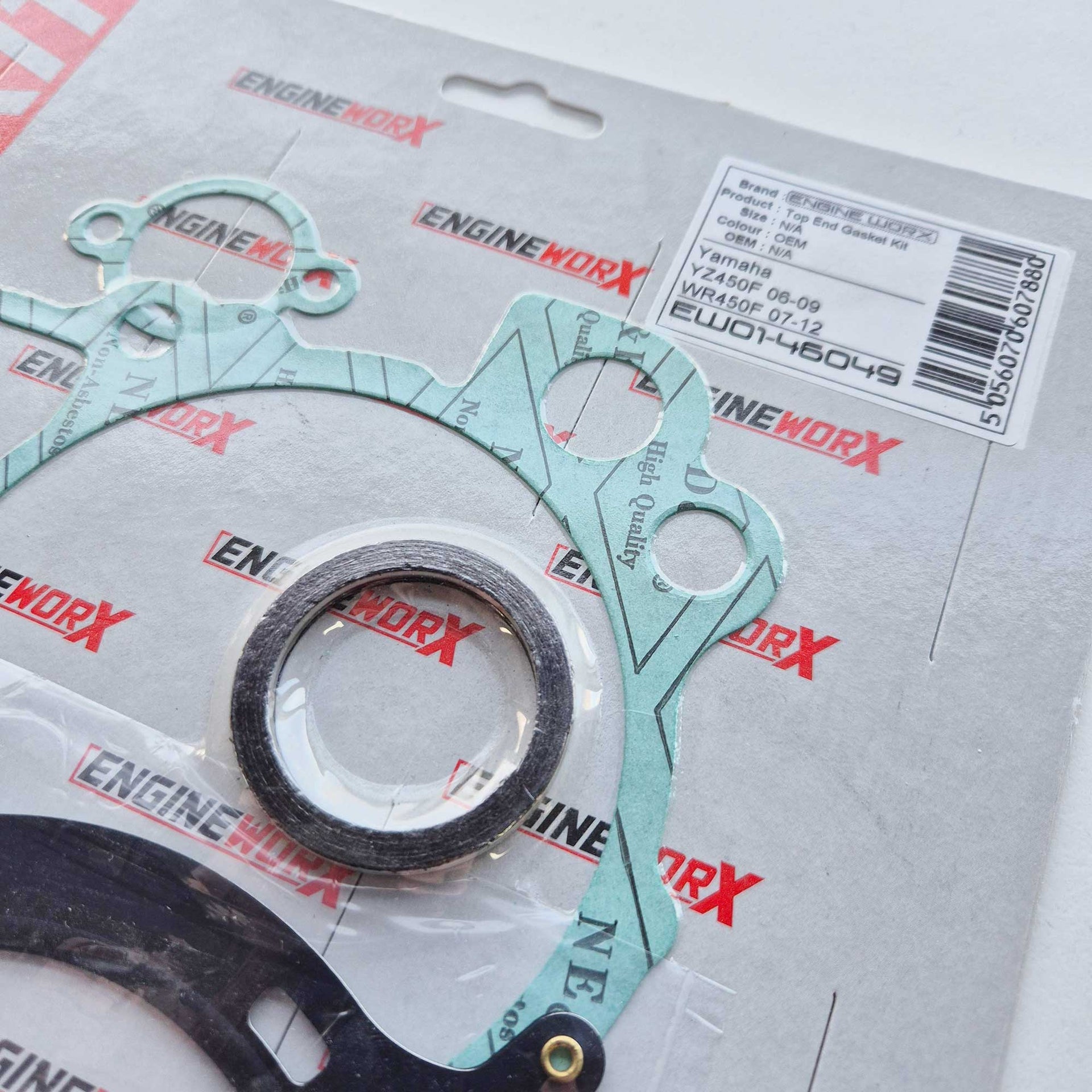 EngineWorx - Top End Gasket Kit - Yamaha YZF450 06-09, WRF450 07-15, Gas Gas ECF450 13-15