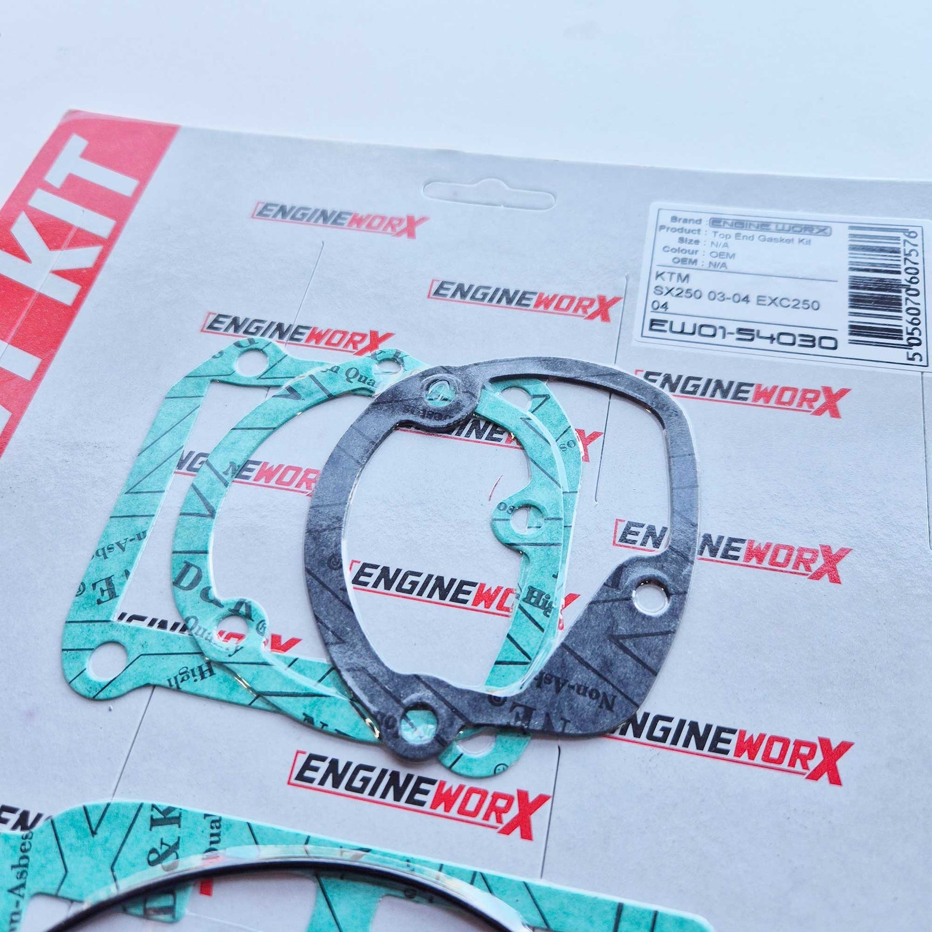 EngineWorx - Top End Gasket Kit - KTM SX250 03-04, EXC250 04