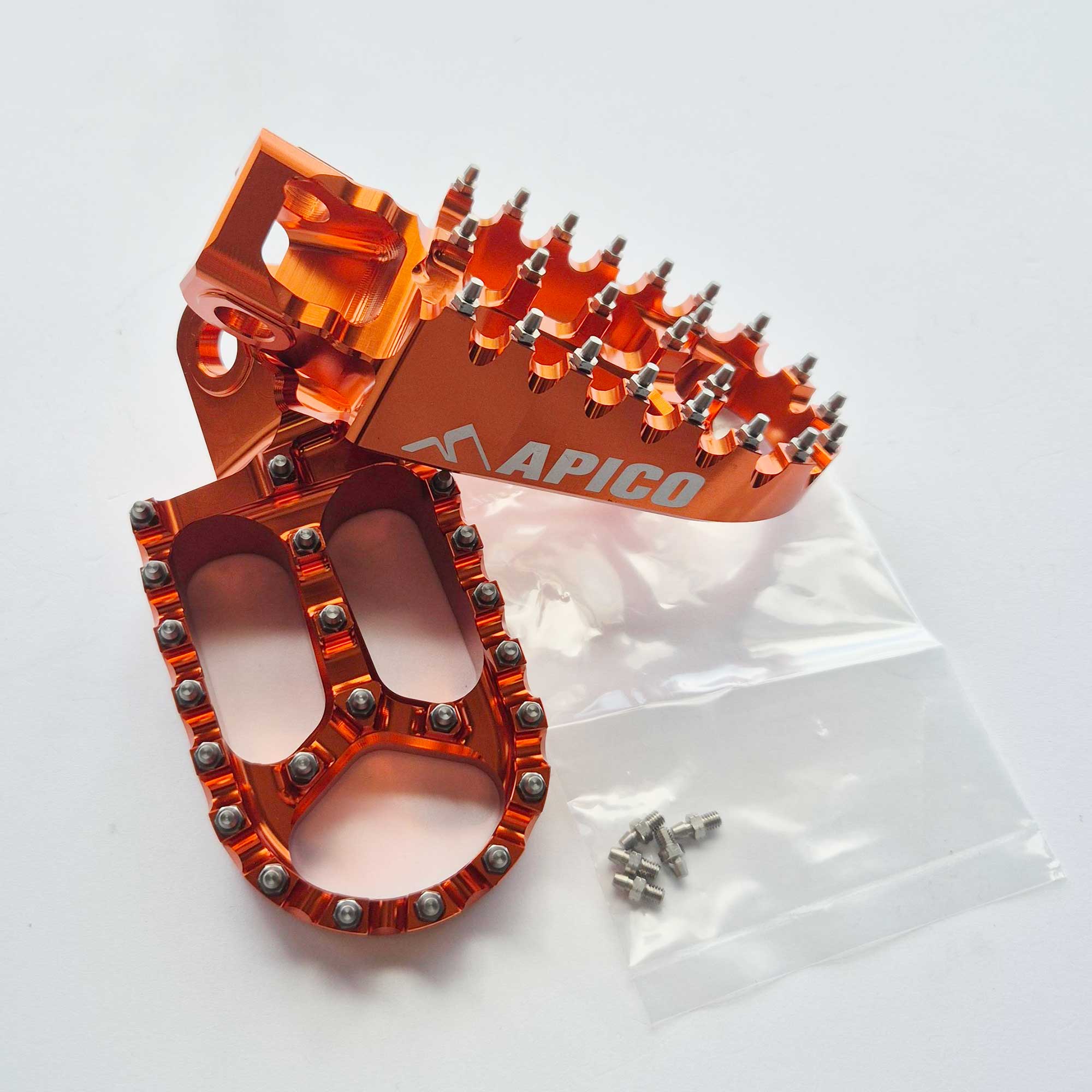 Apico - Foot Pegs - X-Treme - KTM SX50/65 24-27, Husqvarna TC50/65 24-27, Gas Gas MC50/65 24-27