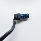 Apico - Gear Lever - Elite - KTM SX125 01-16, SX144 07-08, SX150/250 09-16, SXF250 13-15, SXF350 11-15, SXF450 07-12, EXC125/200 01-16, EXCF250 11, Husqvarna TC125 14-16, FC250/350 14-15, TE125 14-16, FE350 14–15 - Black w/Blue
