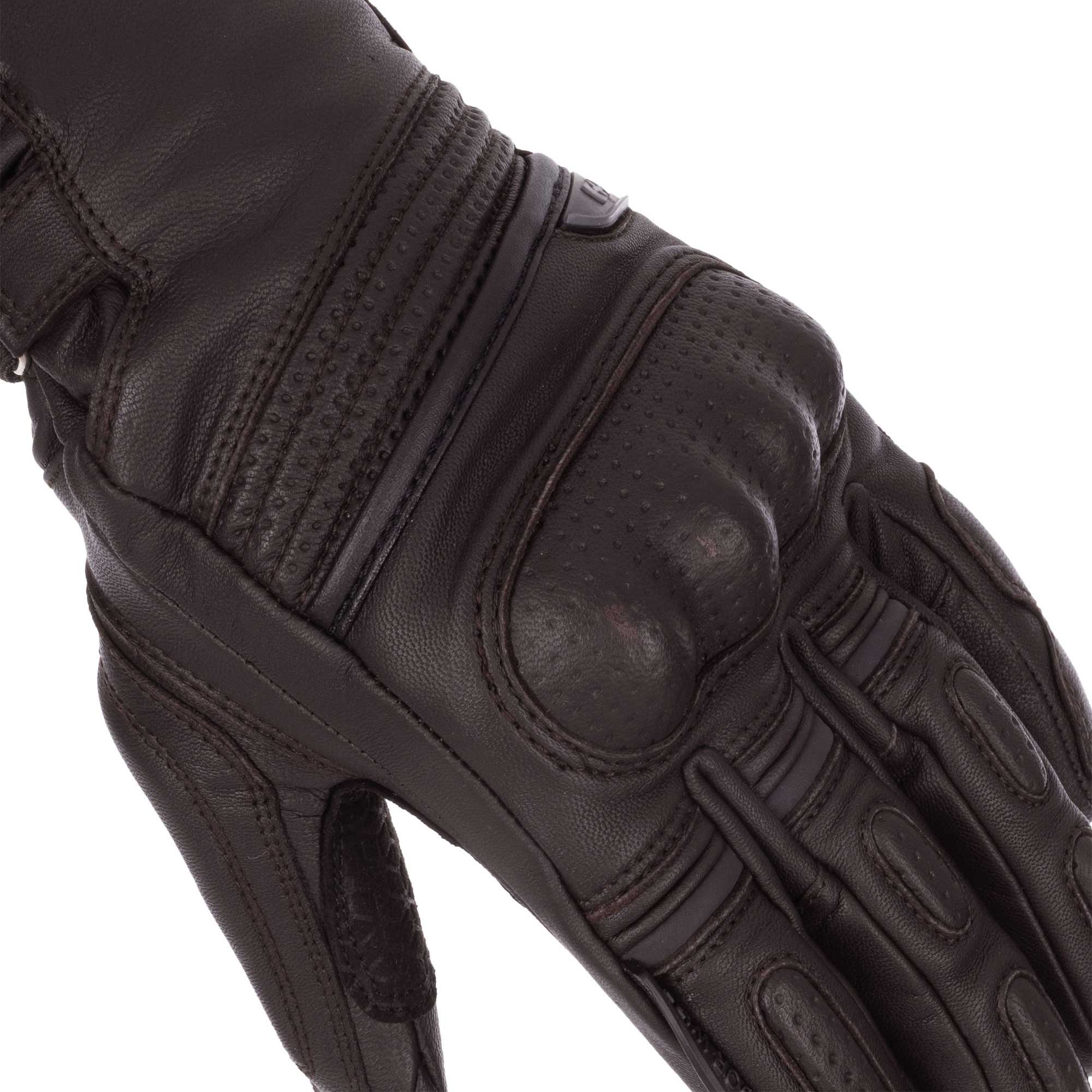 Oxford Women's Hamilton Primaloft Motorcycle Gloves (Brown)