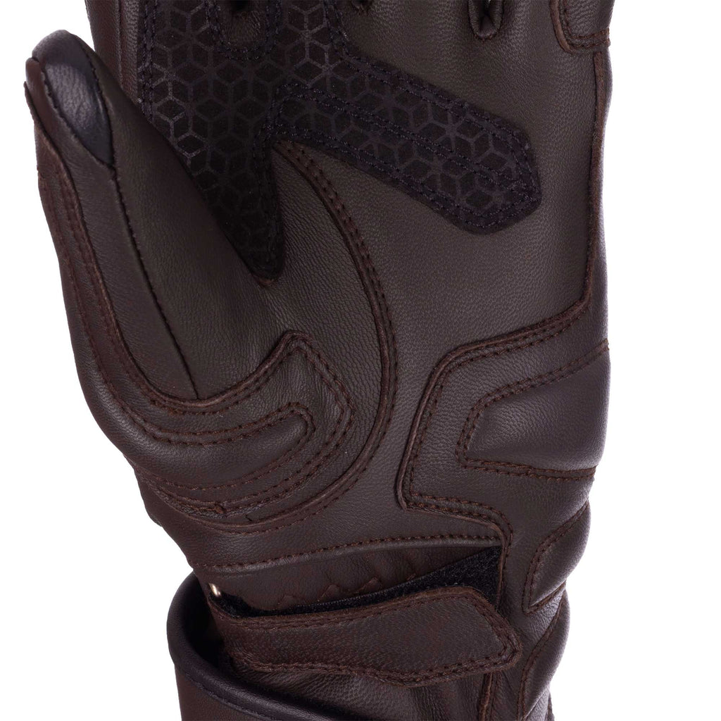 Oxford Women's Hamilton Primaloft Motorcycle Gloves (Brown)