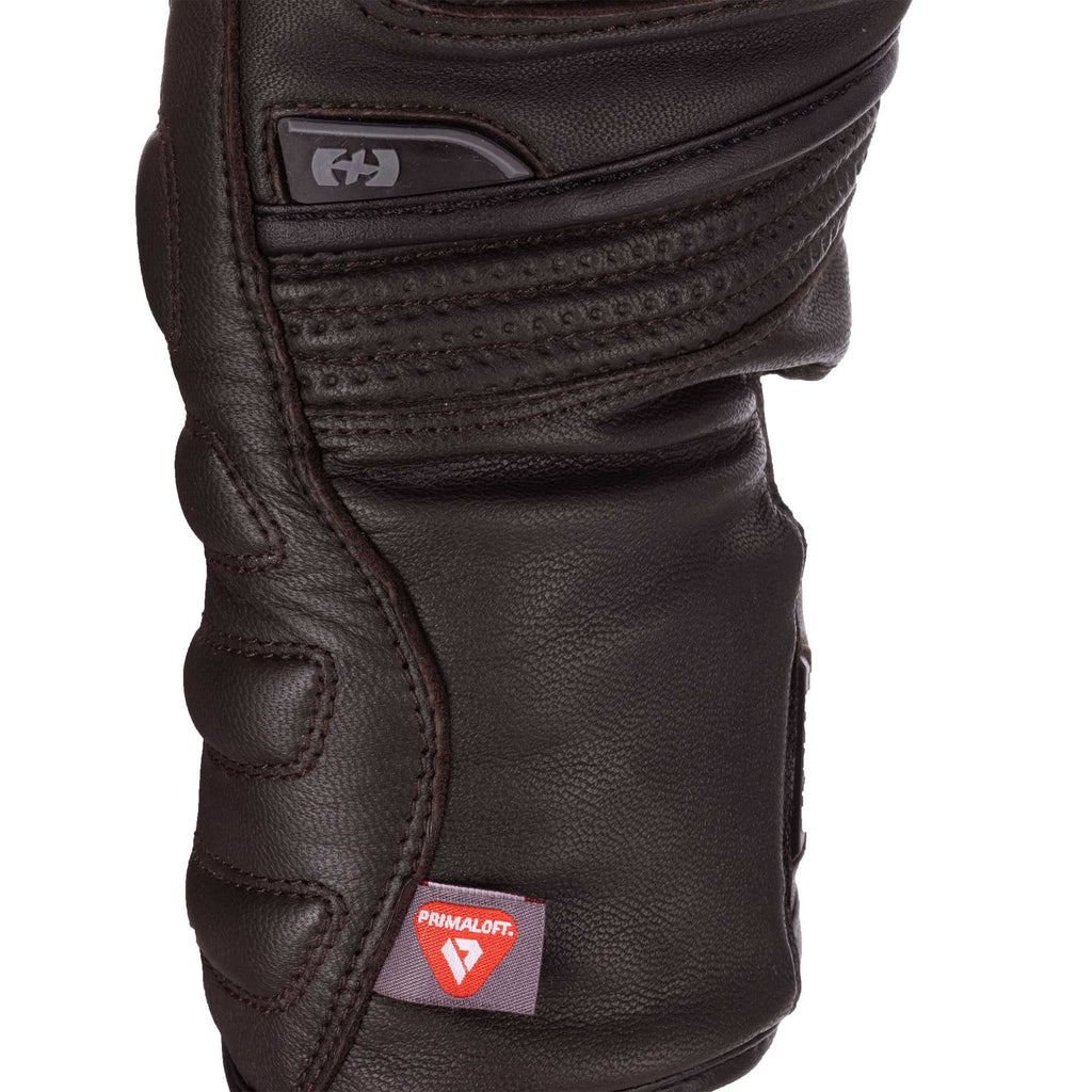 Oxford Women's Hamilton Primaloft Motorcycle Gloves (Brown)