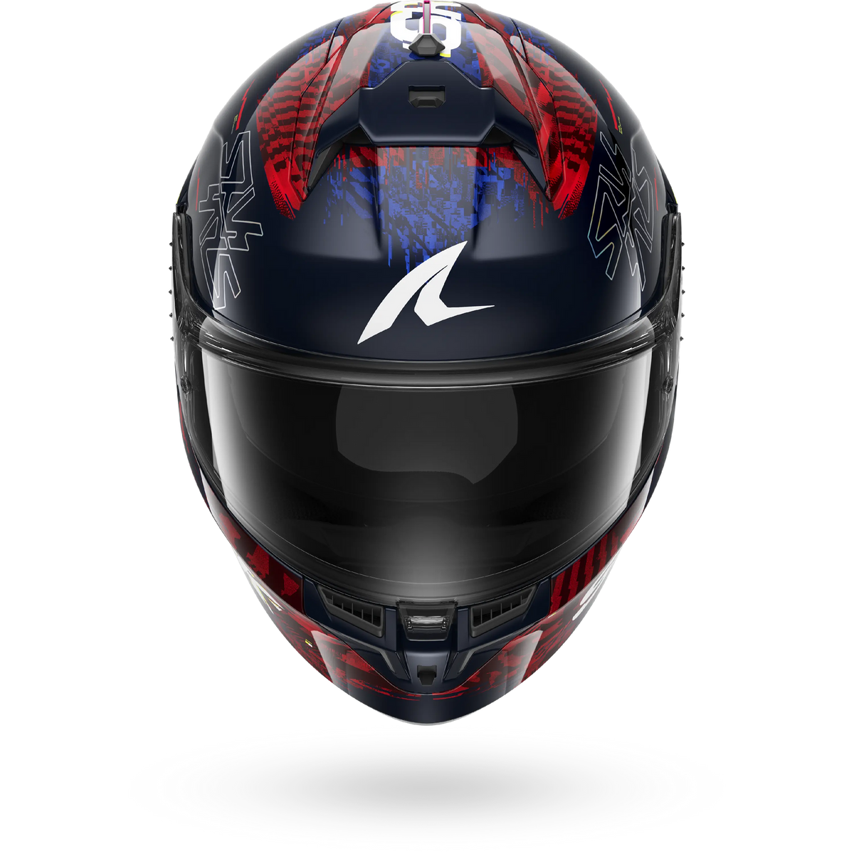 Shark Skwal Cup Speed-Vib Helmet (Blue/Red/Yellow)