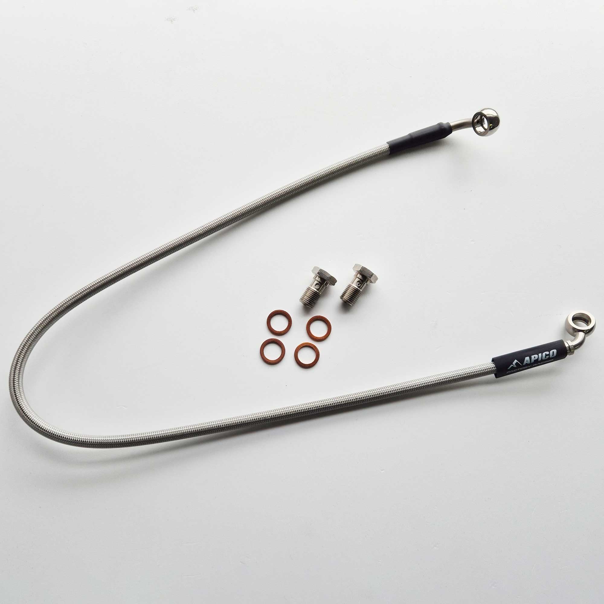 Apico - Brake Hose - Rear - Sherco SE-R125 18-26, SE-R250/300 14-26, SE-F250 12-26, SE-F300 13-26, SE-F450 15-26, SE-F500 19-26