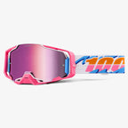 100% MX | MTB Goggles - Armega (LE FREAK) HIPER Pink Iridium Lens