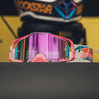 100% MX | MTB Goggles - Armega (LE FREAK) HIPER Pink Iridium Lens