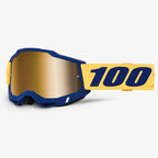 100% MX | MTB Goggles - Accuri-2 (DESOTO) True Gold Iridium Lens