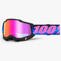 100% MX | MTB Goggles - Accuri-2 (SUPERDOME) Dark Red Iridium Lens